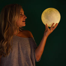 Load image into Gallery viewer, USB Wireless Moon Lamp