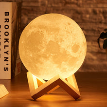 Load image into Gallery viewer, USB Wireless Moon Lamp